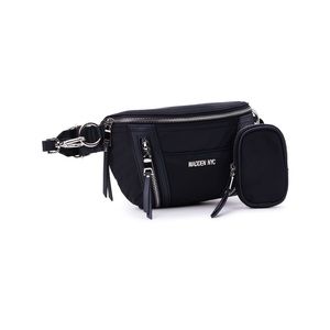 Madden NYC Women's Fanny Pack Crossbody, Black